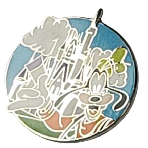 2009 Disney Pin Characters w/ Cinderella Castle Goofy Ltd Ed - Picture 5 of 5